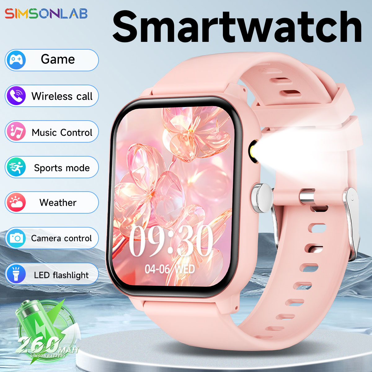 Smartwatch Instagram - Nowy Smartwatch do Gier 1.83'' Połączenia