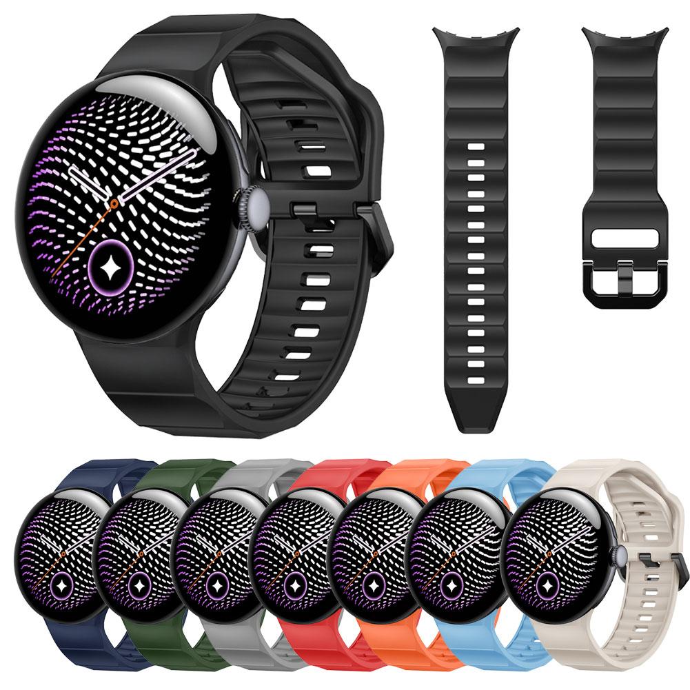 Smartwatch Nexus - Pasek silikonowy w stylu fali do