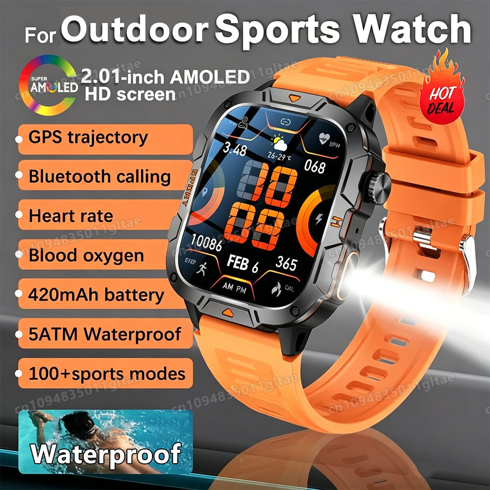 Smartwatch Instagram - Zegarki wojskowe outdoorowe z funkcją połączeń