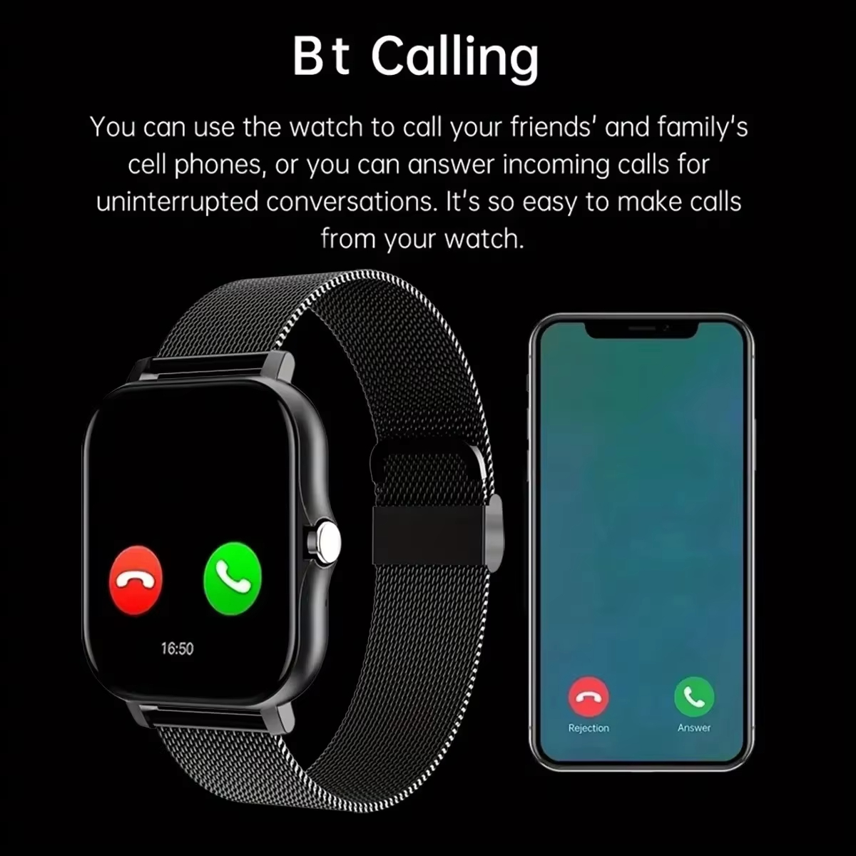 LAXASFIT 2025 Nowy Męski Smart – Smartwatch Instagram recenzja i cena