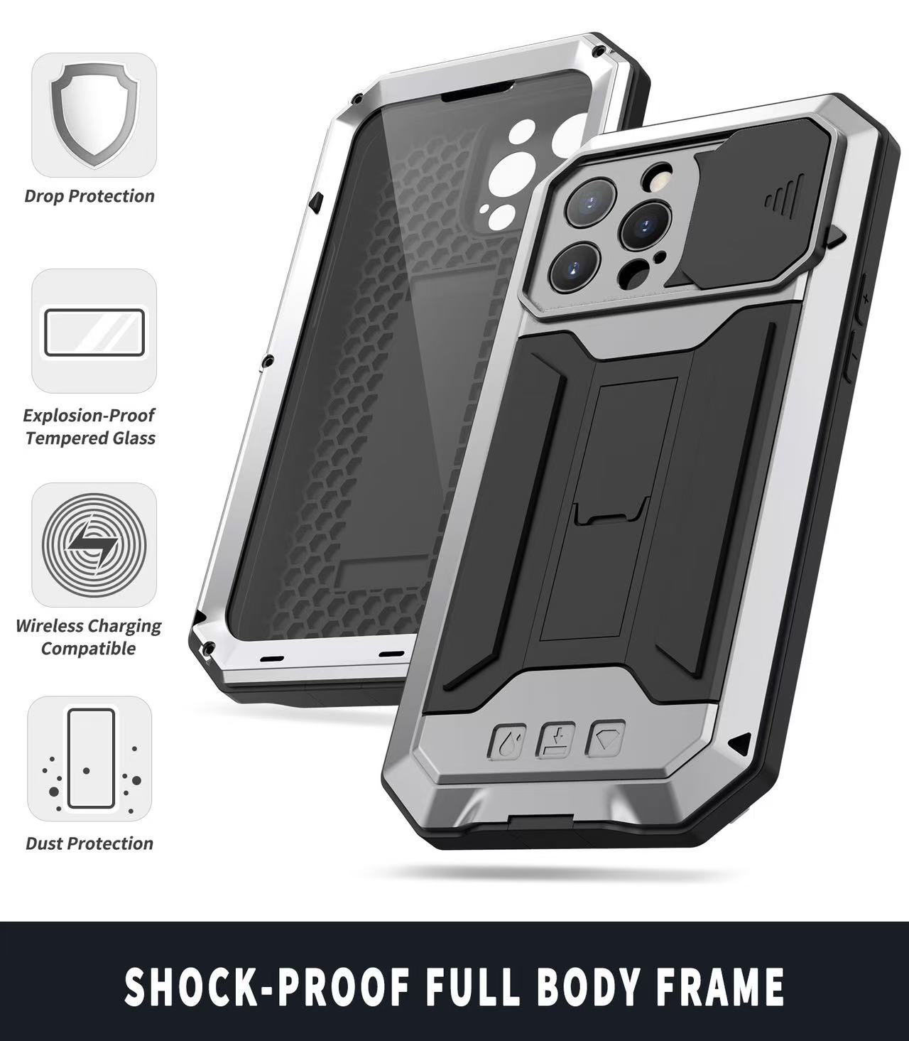 Wytrzymałe metalowe etui wojsk – Screen Protector Film recenzja i cena