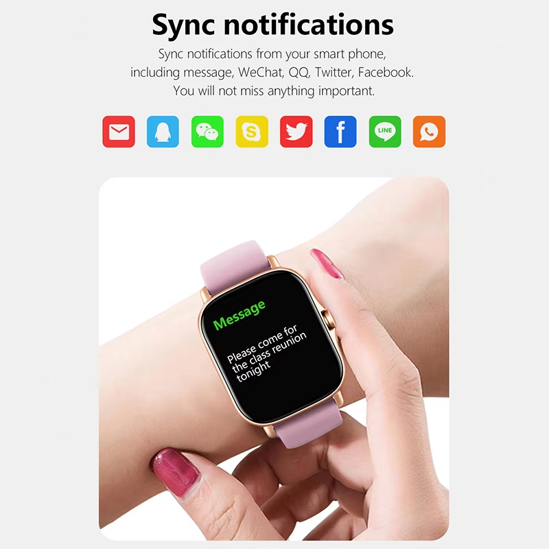 Inteligentny zegarek sportowy  – Smartwatch Instagram recenzja i cena