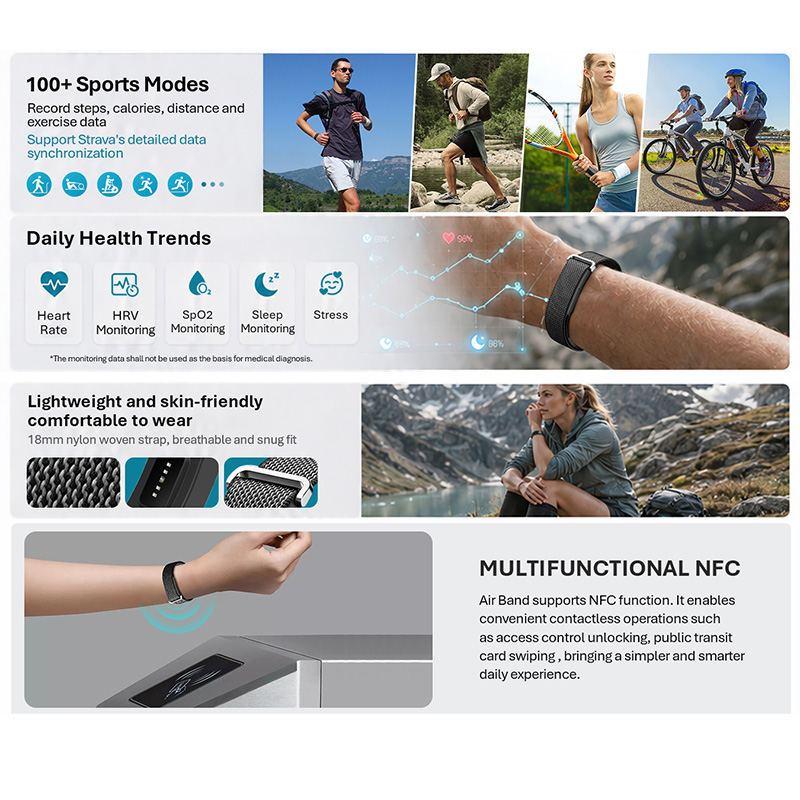 Inteligentna opaska VALDUS Air – Smartwatch Nexus recenzja i cena