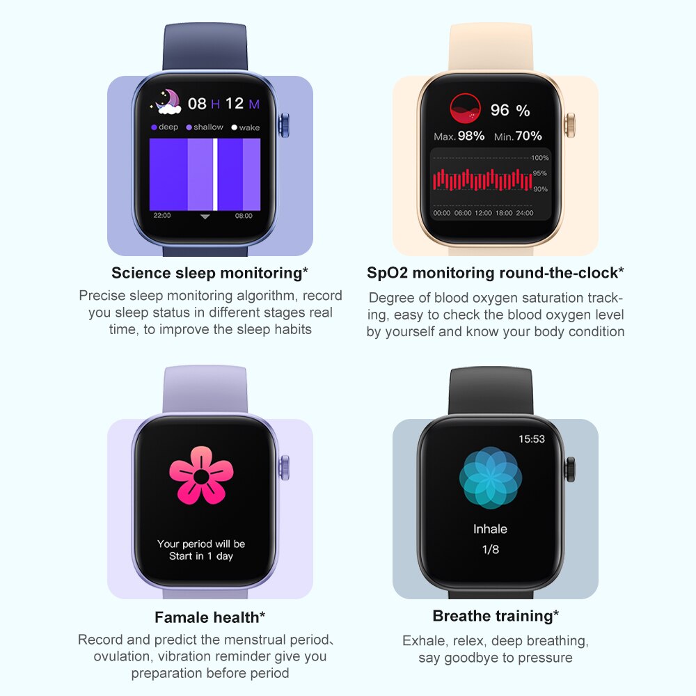 COLMI P71 Połączenia głosowe S – Smartwatch Instagram recenzja i cena