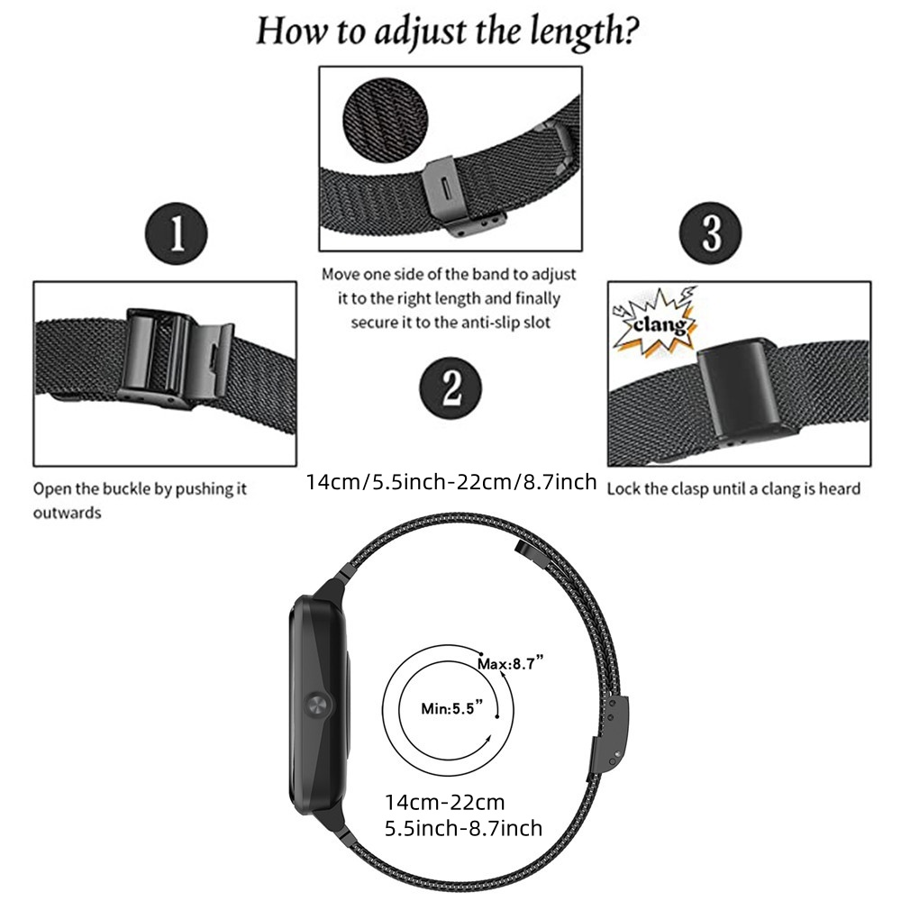 Metalowe paski do Garmin Vivoa – Stainless Mesh Band recenzja i cena