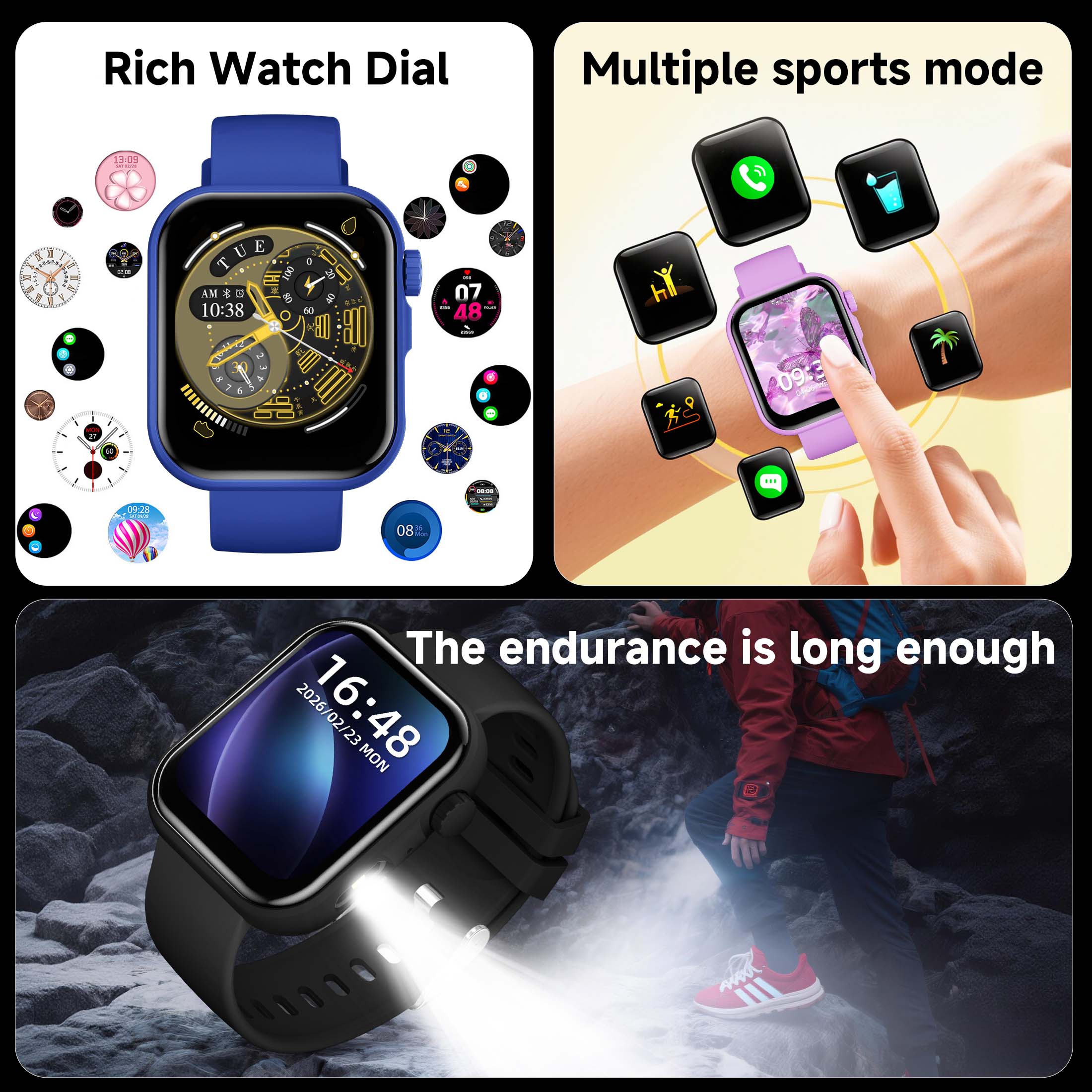 NOWY Smartwatch 2026 Ekran HD  – Smartwatch Instagram recenzja i cena