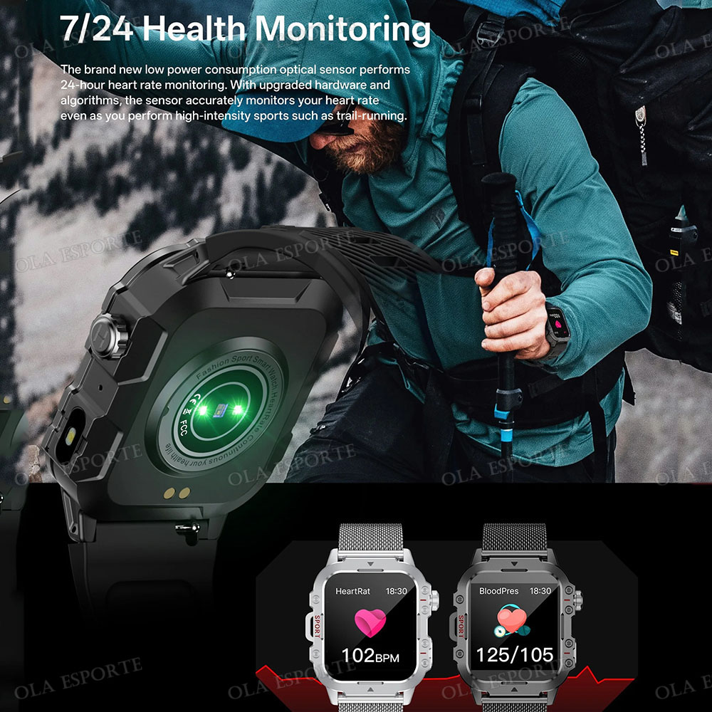 Zegarki wojskowe outdoorowe z  – Smartwatch Instagram recenzja i cena
